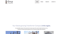 Desktop Screenshot of cruxtransformers.com